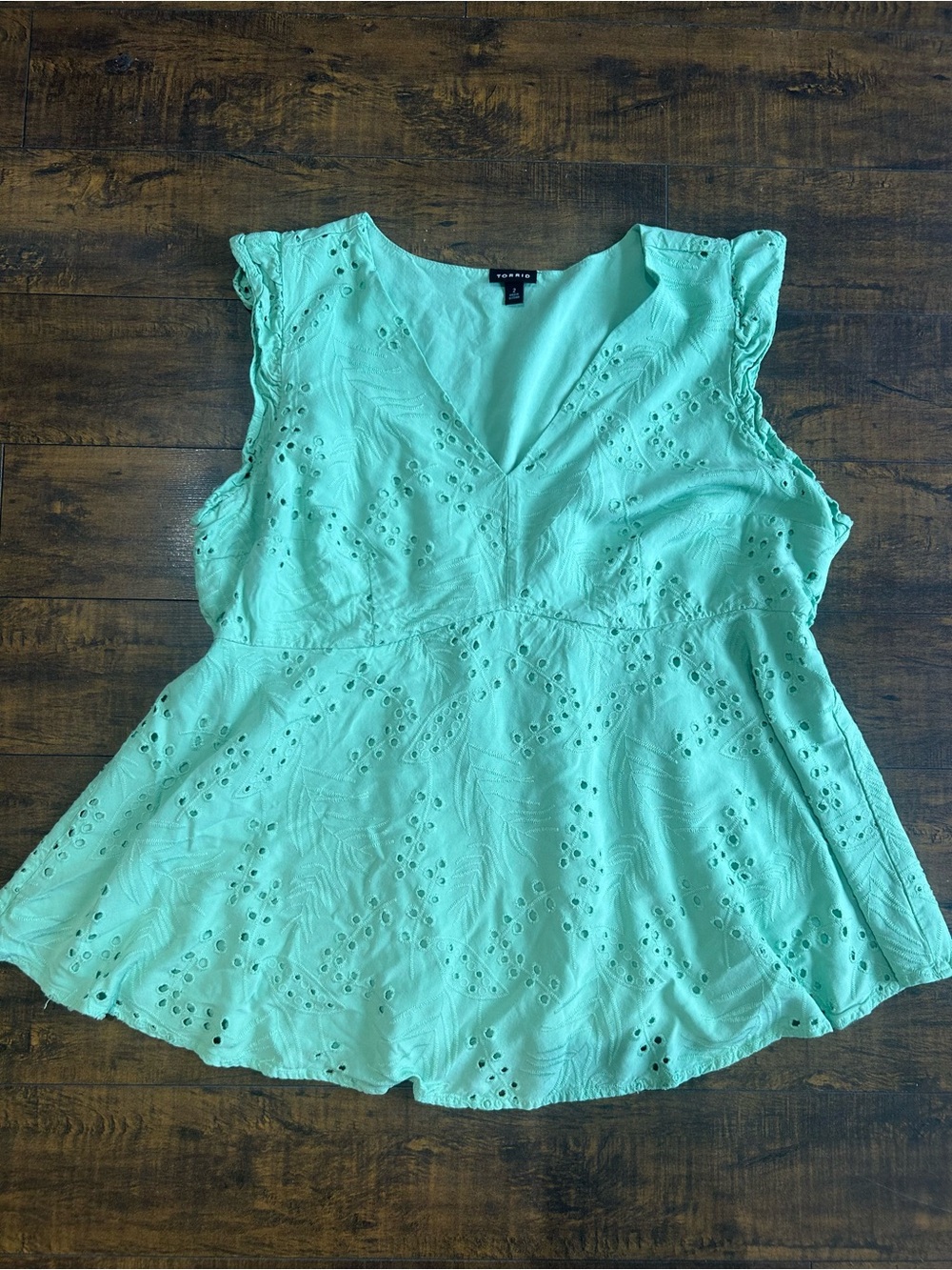 Torrid - eyelet blouse (size 2)